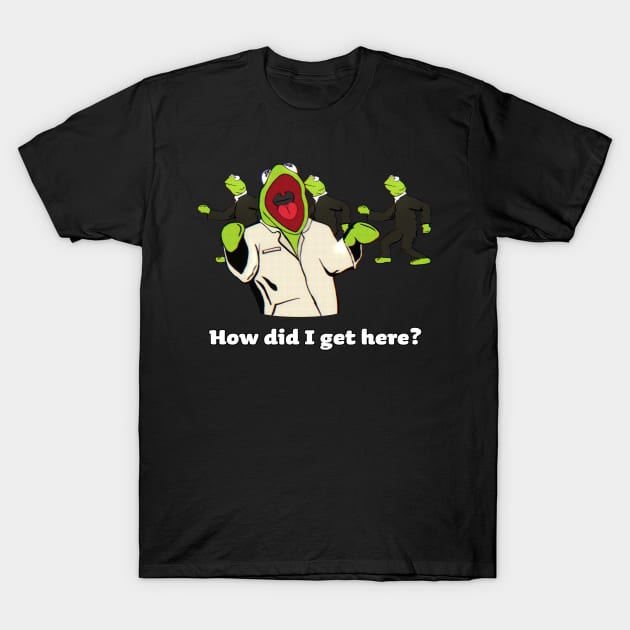 Kermit Talking Heads T-Shirt by Tom.Tom.Tom